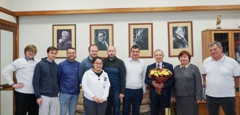 Проводы на заслуженный отдых и поздравление с Юбилеем Маматока В.И.