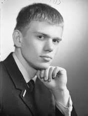 Valentin Parmon immediately after admission to the MIPT, September 1966