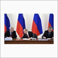 Andrei Fursenko, Vladimir Putin, Aleksandr Sergeev