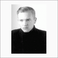 Валентин Коптюг - выпускник школы, 1949 г.