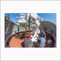 Baikal Astrophysical Observatory. Assembling of the Solar Synoptic Telescope (SOLSYT).