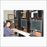 Subway train control dispatching system