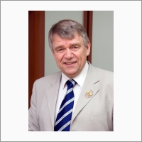 Portrait. Third director of Boreskov Institute of Catalysis Academician Valentin Parmon