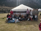 Участники археологической школы в Кыргызстане