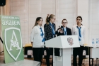 Участники конференции из Гимназии №13 (базовой школы РАН в Красноярске)