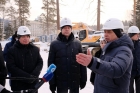 Губернатор Андрей Травников проконтролировал ход работ на площадке строительства кампуса мирового уровня НГУ