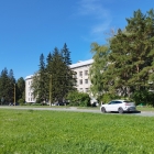 Институт математики имени Соболева СО РАН, новосибирский Академгородок, фото О.А. Клименко