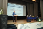 Академик Александр Латышев на открытии конференции 