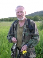 Академик Молодин Вячеслав Иванович, Алтай, 2004 г. Фото В. Мыльникова