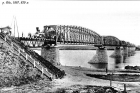Мост через реку Обь, 1897 год. 