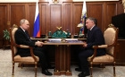 Владимир Путин и Игорь Кобзев, 17.07.2023 
