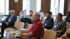 Участники российско-китайской математической конференции в НГУ 