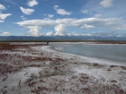 Соленое озеро в Бурятии 