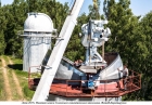 Монтаж Солнечного синоптического телескопа. Фото В. Короткоручко, 2017 г. 