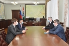 Участники встречи в Правительстве Новосибирской области 