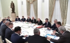 Встреча Владимира Путина с руководителями угледобывающих регионов.