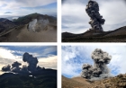 Вулканическая активность Эбеко в 2019-2020 годах