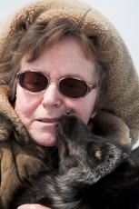 Lyudmila Trut, Professor, one of Belyaev’s closest associates in his fox domestication experiments, co-author to How to Tame a Fox (and Build a Dog). Photo by V.S. Koval