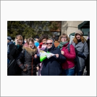 Rocket festival for schoolchildren in Novosibirsk. April 12, 2018