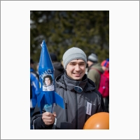 Rocket festival for schoolchildren in Novosibirsk. April 12, 2018