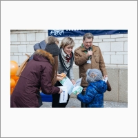 Rocket festival for schoolchildren in Novosibirsk. April 12, 2018