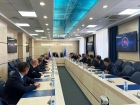 Юрий Борисов на встрече с руководством Роскосмоса 