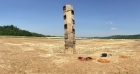 Дренажный колодец на площади хвостохранилища