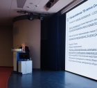 Академик Василий Фомин представляет план празднования 70-летия СО РАН, 23 апреля 2026 г. 