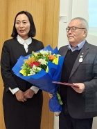 Чойган Николаевна Самбыла  и Бимба-Цырен Батомункуевич Намзалов