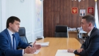 Встреча Дмитрия Патрушева с губернатором Красноярского края Михаилом Котюковым