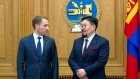 Александр Козлов и Гомбожавын Занданшатар