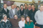 Сотрудники лаборатории электромагнитных полей,  1993г. Табаровский сидит в центре.
