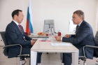 Айсен Николаев и Валерий Фальков