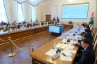 Участники совещания в Правительстве Новосибирской области 