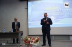 Академик Валерий Стенников и Губернатор Иркутской области Игорь Кобзев 